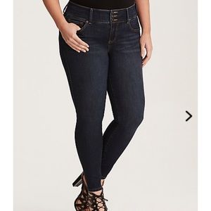 Premium Stretch Jegging - Dark Wash size 24